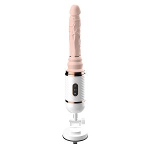avtomatski potisni in vibrirajoči dildo