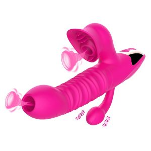 lizanje vibratorja seks igrača